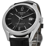  Shop Authentic Tissot Ballade Powermatic 80 Cosc Black Dial Black Leather Strap Watch For Men - T108.408.16.057.00 - Luxxuri