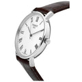  Shop Authentic Tissot T Classic Everytime White Dial Brown Leather Strap Watch For Men - T109.410.16.033.00 - Luxxuri