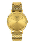  Shop Authentic Tissot T Classic Everytime Desire Small Gold Dial Gold Mesh Bracelet Watch For Women - T109.210.33.021.00 - Luxxuri