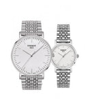  Shop Authentic Tissot T Classic Everytime Large White Dial Silver Steel Strap Watch for Men - T109.610.11.031.00 - Luxxuri