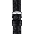 Tissot Everytime Medium Black Dial Black Leather Strap Watch For Men - T109.410.16.053.00