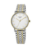  Shop Authentic Tissot Everytime Medium White Dial Two Tone Mesh Bracelet Watch For Men - T109.410.22.031.00 - Luxxuri