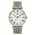Tissot Everytime Medium White Dial Two Tone Mesh Bracelet Watch For Men - T109.410.22.033.00