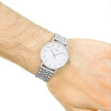  Shop Authentic Tissot Everytime Desire Medium Silver Dial Silver Mesh Bracelet Watch For Men - T109.410.11.032.00 - Luxxuri