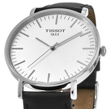  Shop Authentic Tissot T Classic Everytime Large White Dial Black Leather Strap Watch For Men - T109.610.16.031.00 - Luxxuri