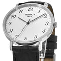 Shop Authentic Tissot Everytime Large White Dial Black Leather Strap Watch For Men - T109.610.16.032.00 - Luxxuri