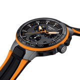  Shop Authentic Tissot T Race Cycling Chronograph Black Dial Two Tone Rubber Strap Watch For Men - T111.417.37.441.04 - Luxxuri