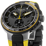  Shop Authentic Tissot T Bike Cycling Tour de France Black Dial Two Tone Rubber Strap Watch For Men - T111.417.37.441.00 - Luxxuri