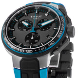  Shop Authentic Tissot T Race Cycling Chronograph Black Dial Two Tone Rubber Strap Watch For Men - T111.417.37.441.05 - Luxxuri