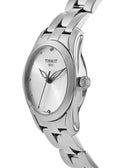  Shop Authentic Tissot T Wave Diamonds White Dial Silver Steel Strap Watch For Women - T112.210.11.036.00 - Luxxuri