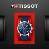  Shop Authentic Tissot T Sport PRC 200 Chronograph Blue Rubber Strap Watch For Men - T114.417.17.047.00 - Luxxuri