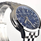  Shop Authentic Tissot PRC 200 Chronograph Quartz Blue Dial Silver Steel Strap Watch For Men - T114.417.11.047.00 - Luxxuri
