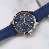  Shop Authentic Tissot T Sport PRC 200 Chronograph Blue Rubber Strap Watch For Men - T114.417.17.047.00 - Luxxuri