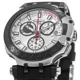  Shop Authentic Tissot T Race Chronograph White Dial Black Silicone Strap Watch For Men - T115.417.27.011.00 - Luxxuri