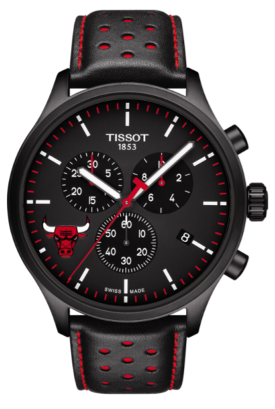  Shop Authentic Tissot T Sport Chrono XL NBA Teams Special Chicago Bulls Edition Black Dial Black Leather Strap Watch for Men - T116.617.36.051.00 - Luxxuri