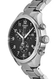  Shop Authentic Tissot T Classic Chrono XL Black Dial Silver Steel Strap Watch For Men - T116.617.11.057.01 - Luxxuri