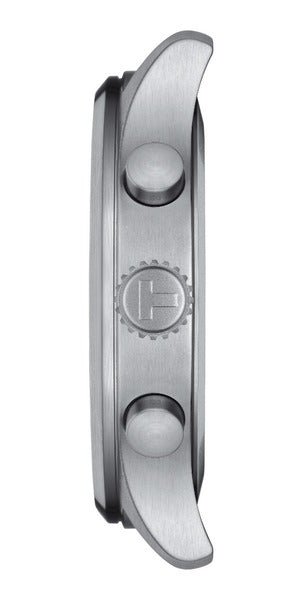 Tissot Chrono XL Vintage Quartz Black Dial Black Leather Strap Watch For Men - T116.617.16.062.00