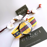 Shop Authentic Gucci G Timeless Quartz Yellow & Purple Dial Yellow & Purple NATO Strap Watch For Men - YA1264069 - Luxxuri