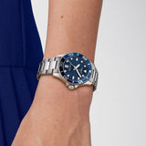  Shop Authentic Tissot Seastar 1000 Lady Blue Dial Silver Steel Strap Watch For Women - T120.210.11.041.00 - Luxxuri