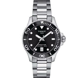  Shop Authentic Tissot Seastar 1000 Lady Black Dial Silver Steel Strap Watch for Women - T120.210.11.051.00 - Luxxuri