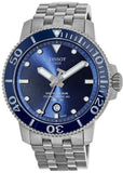  Shop Authentic Tissot T Sport Seastar 1000 Powermatic Silicium Blue Dial Silver Steel Strap Watch For Men - T120.407.11.041.01 - Luxxuri
