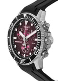  Shop Authentic Tissot Seastar 1000 Chronograph Red Dial Black Rubber Strap Watch For Men - T120.417.17.421.00 - Luxxuri