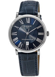  Shop Authentic Tissot Carson Premium Powermatic 80 Blue Dial Blue Leather Strap Watch For Men - T122.407.16.043.00 - Luxxuri