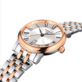 Tissot T Classic Carson Premium Silver Dial Two Tone Steel Strap Watch For Men - T122.410.22.033.00