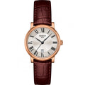  Shop Authentic Tissot T Classic Carson Premium White Dial Brown Leather Strap Watch for Women - T122.207.36.033.00 - Luxxuri