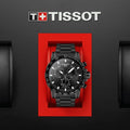  Shop Authentic Tissot Supersport Chrono Black Dial Black Steel Strap Watch For Men - T125.617.33.051.00 - Luxxuri