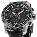  Shop Authentic Tissot Supersport Chrono Black Dial Black Leather Strap Watch for Men - T125.617.16.051.00 - Luxxuri