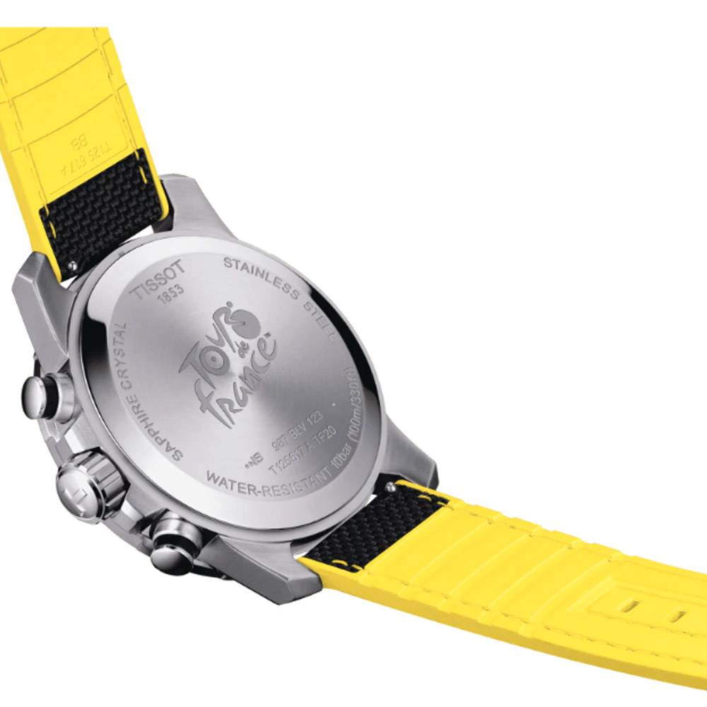  Shop Authentic Tissot T Sport Supersport Chrono Tour De France Black Dial Black Nylon Strap Watch for Men - T125.617.17.051.00 - Luxxuri