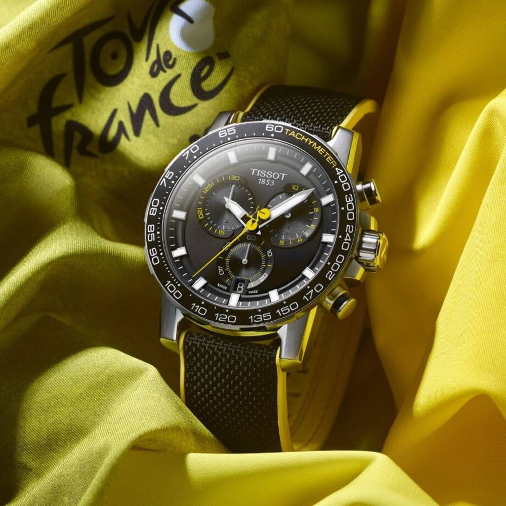  Shop Authentic Tissot T Sport Supersport Chrono Tour De France Black Dial Black Nylon Strap Watch for Men - T125.617.17.051.00 - Luxxuri