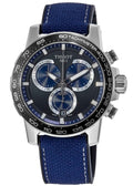  Shop Authentic Tissot Supersport Chrono Black Dial Blue Nylon Strap Watch for Men - T125.617.17.051.03 - Luxxuri
