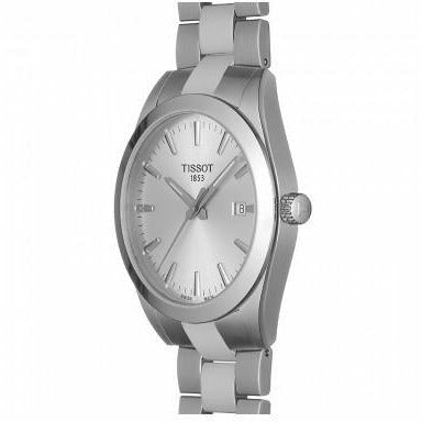  Shop Authentic Tissot Gentleman Silver Dial Silver Steel Strap Watch For Men - T127.410.11.031.00 - Luxxuri