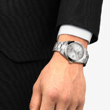  Shop Authentic Tissot Gentleman Powermatic 80 Silicium Silver Dial Silver Steel Strap Watch For Men - T127.407.11.031.00 - Luxxuri
