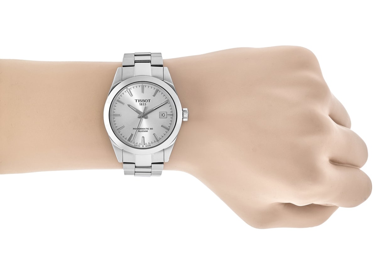  Shop Authentic Tissot Gentleman Powermatic 80 Silicium Silver Dial Silver Steel Strap Watch For Men - T127.407.11.031.00 - Luxxuri