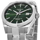  Shop Authentic Tissot Gentleman Powermatic 80 Silicium Green Dial Silver Steel Strap Watch For Men - T127.407.11.091.01 - Luxxuri