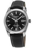  Shop Authentic Tissot Gentleman Powermatic 80 Silicium Black Dial Black Leather Strap Watch For Men - T127.407.16.051.00 - Luxxuri