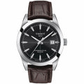  Shop Authentic Tissot Gentleman Powermatic 80 Silicium Black Dial Brown Leather Strap Watch For Men - T127.407.16.051.01 - Luxxuri