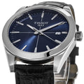  Shop Authentic Tissot Gentlemen Blue Dial Black Leather Strap Watch for Men - T127.410.16.041.01 - Luxxuri
