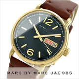  Shop Authentic Marc Jacobs Fergus Green Dial Brown Leather Strap Watch for Men - MBM5077 - Luxxuri