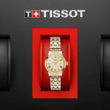  Shop Authentic Tissot Classic Dream Lady Gold Dial Two Tone Steel Strap Watch For Women - T129.210.22.263.00 - Luxxuri