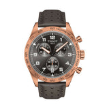  Shop Authentic Tissot T Sport PRS 516 Chronograph Grey Dial Grey Leather Strap Watch for Men - T131.617.36.082.00 - Luxxuri