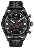  Shop Authentic Tissot T Sport PRS 516 Chronograph Black Dial Black Leather Strap Watch for Men - T131.617.36.051.00 - Luxxuri