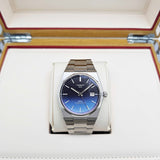  Shop Authentic Tissot Powermatic 80 Automatic Gradient Blue Dial Silver Steel Strap Watch for Men - T137.407.11.051.01 - Luxxuri