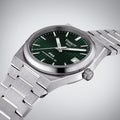 Tissot PRX Powermatic 80 Green Dial Silver Steel Strap Watch for Men - T137.207.11.091.00