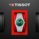  Shop Authentic Tissot PRX Green Dial Silver Steel Strap Watch for Women - T137.210.11.081.00 - Luxxuri