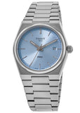  Shop Authentic Tissot PRX Light Blue Dial Silver Steel Strap Watch For Women - T137.210.11.351.00 - Luxxuri