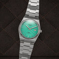 Tissot PRX Powermatic 80 Automatic Mint Green Dial Silver Steel Strap Watch for Men - T137.407.11.091.01